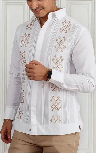 Guayabera Yucateca Bordado Arsenal Panabá