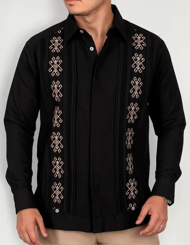Guayabera Yucateca Bordada Artesanal Panabá