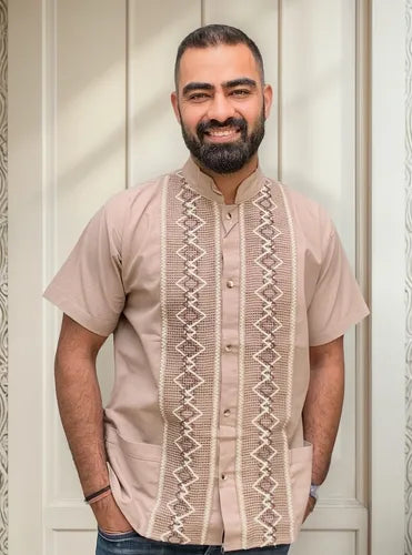 Guayabera Para Caballero - Clásica y Elegante