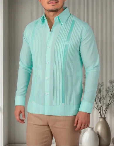 Guayabera Yucateca Cantamayec Manga Larga