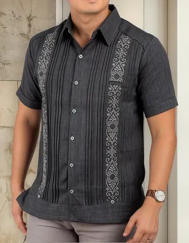 Guayabera Yucateca Bordada Sotuta