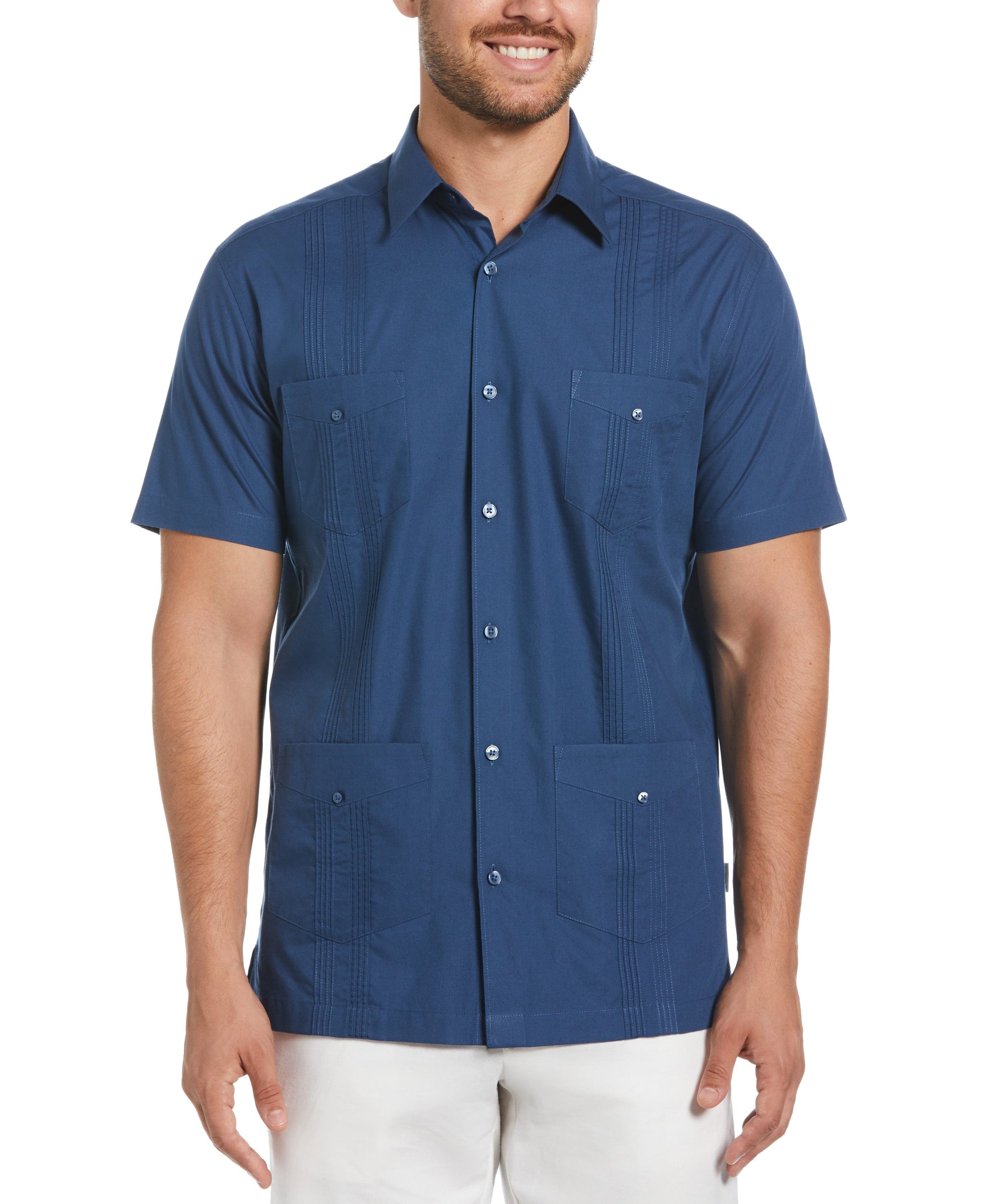Guayabera Cubavera Cuatro Bolsillos Poplin