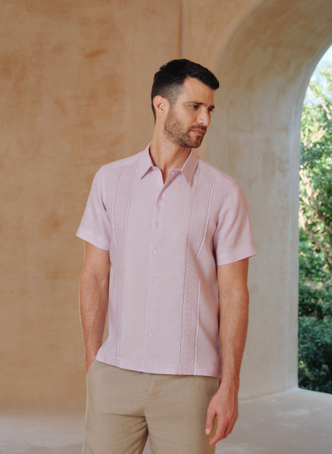Guayabera Jude Premium Manga Corta