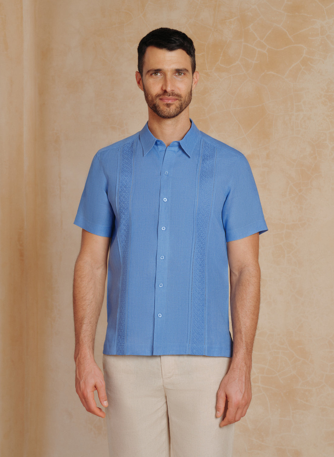 Guayabera Jude Manga Corta
