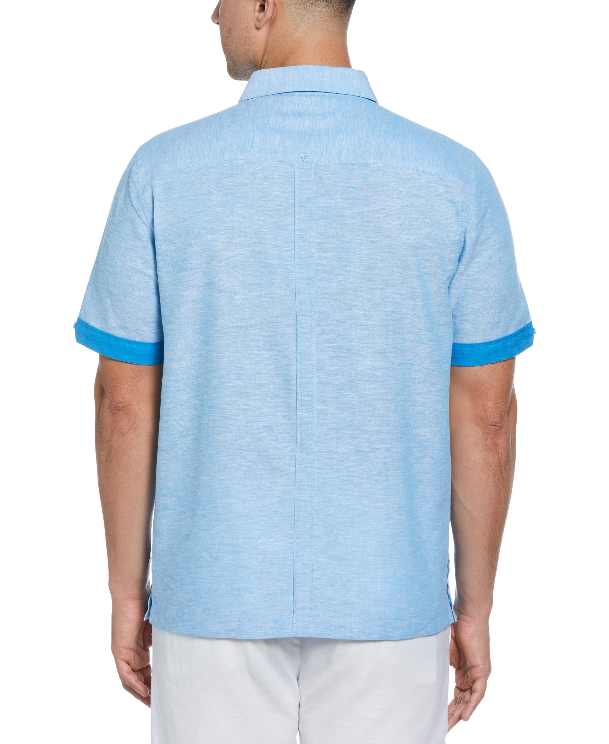Guayabera Cubavera Tinte Cruzado Lino Mezcla