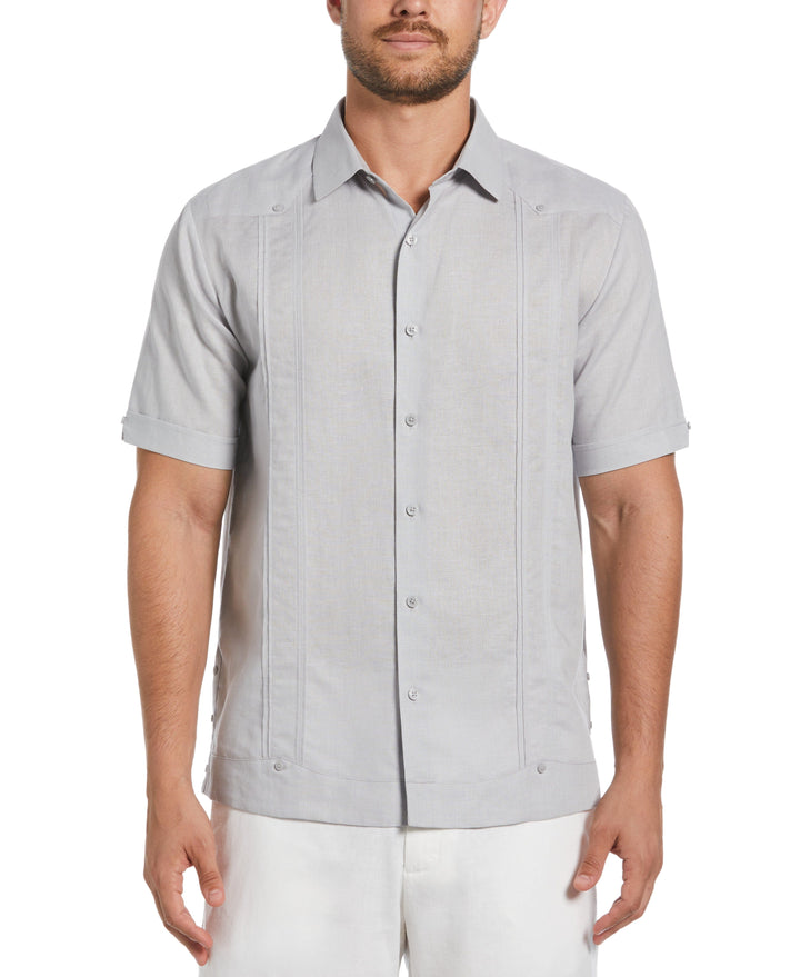 Guayabera Cubavera Lino Mezcla Sin Bolsillos