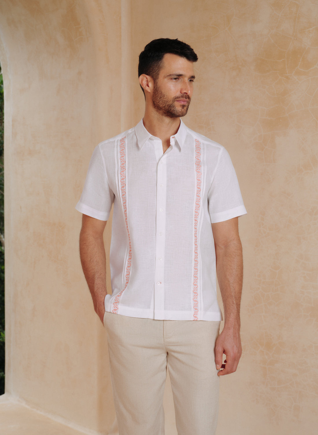 Guayabera Rua TX Manga Corta